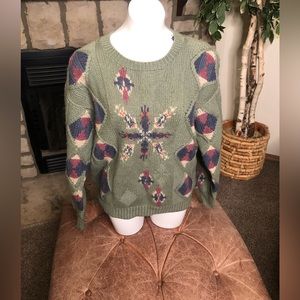 Mitsumine hand knit sweater